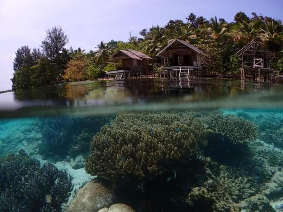 Meos Ambower Homestay Raja Ampat Fam Eksteriør billede