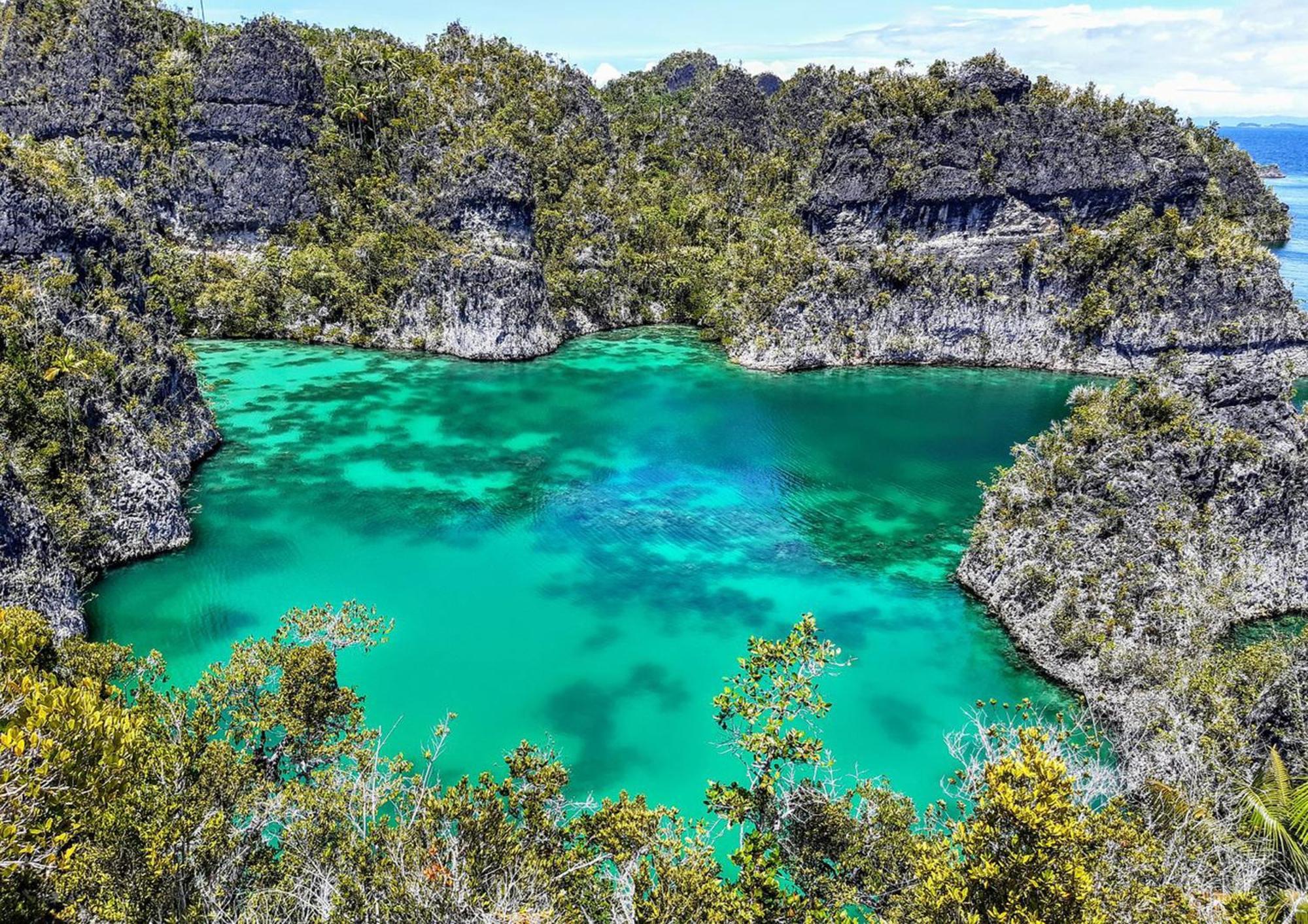 Meos Ambower Homestay Raja Ampat Fam Eksteriør billede